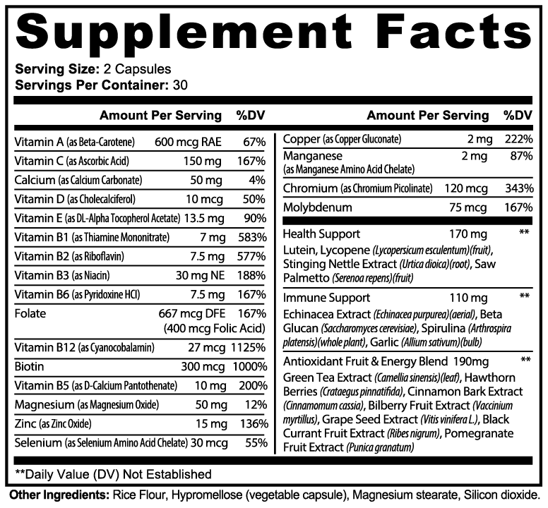 M1 | Multivitamínico