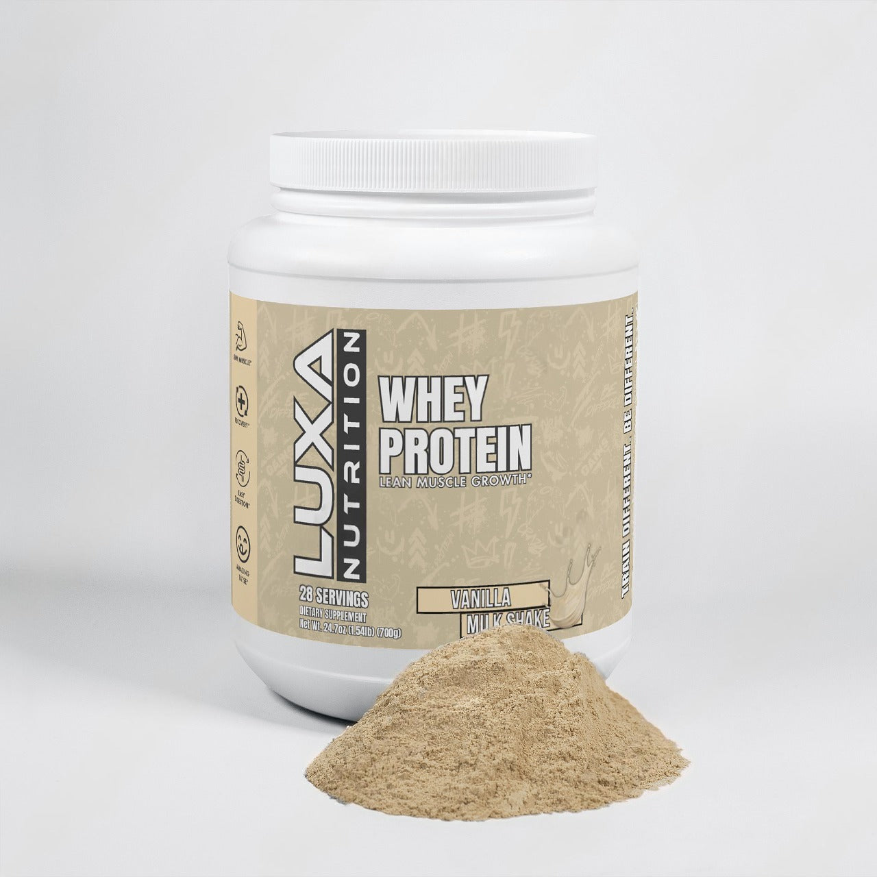 Whey Protein (Vanilla Milk Shake)
