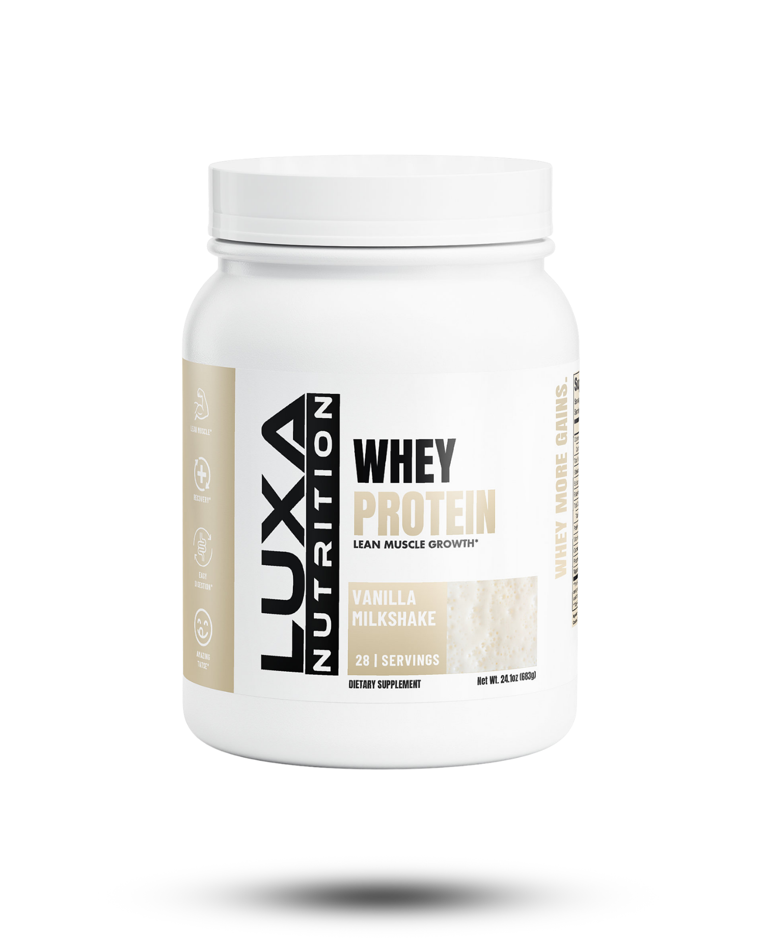 Whey Protein (Milk-shake de Baunilha)