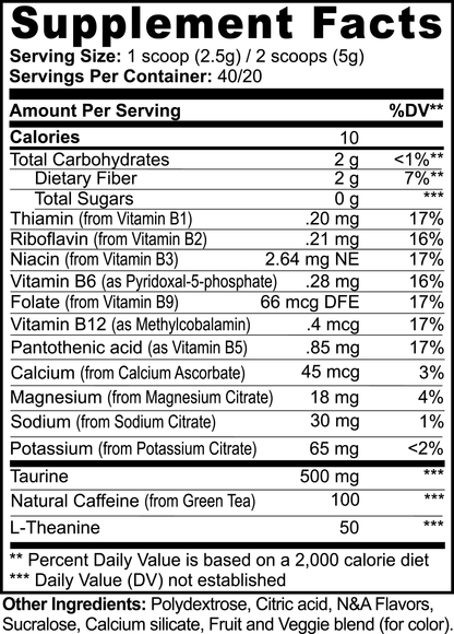 Hydralux Pre-workout