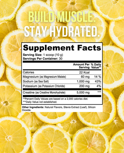 Creatine + Hydration